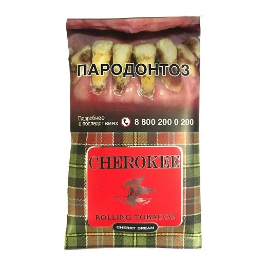 Табак сигаретный Cherokee - Cherry Dream (25 грамм) купить в Томске