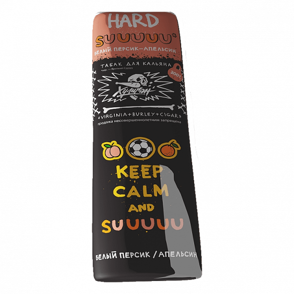 Табак Хулиган Hard - Suuuuu (Белый Персик и Апельсин, 200 грамм) купить в Томске