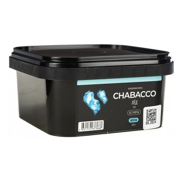Смесь Chabacco MEDIUM - Ice (Лёд, 200 грамм) купить в Томске