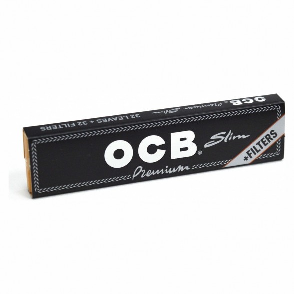 Бумага для самокруток OCB - SLIM Premium +FILTERS (32 штуки) купить в Томске