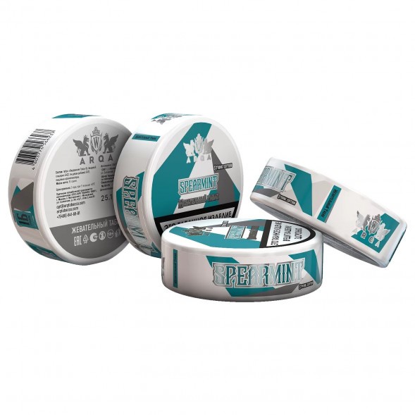 Табак жевательный ARQ Tobacco - Spearmint (10 грамм) купить в Томске