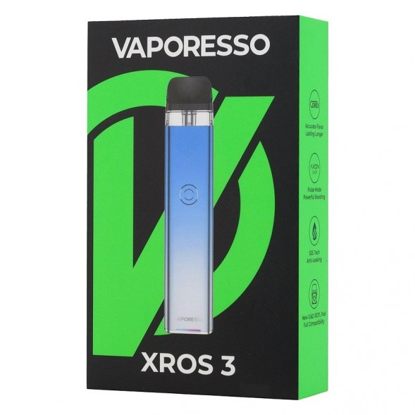 Электронная сигарета Vaporesso XROS 3 - Sky Blue купить в Томске