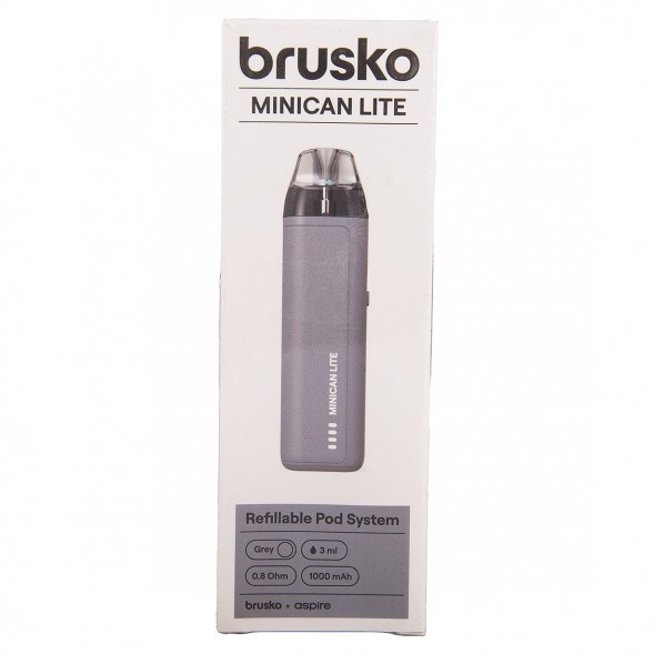 Электронная сигарета Brusko - Minican LITE (Grey) купить в Томске