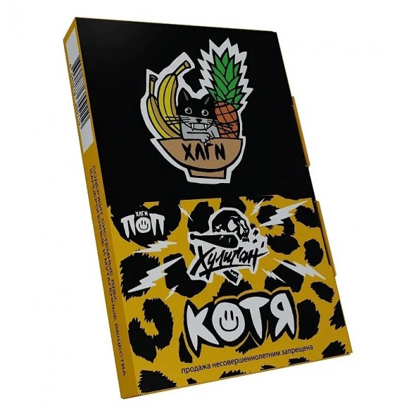 Табак Хулиган - Котя (Банановый Ананас, 25 грамм) купить в Томске