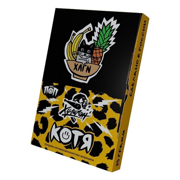 Табак Хулиган - Котя (Банановый Ананас, 25 грамм) купить в Томске